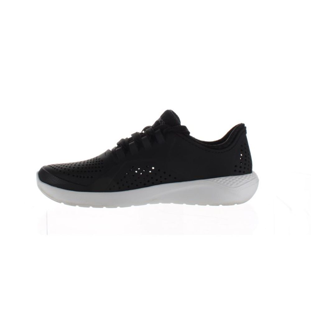 Crocs Womens Literide Black Walking Shoes Size 7 Medium (B, M) - Picture 3 of 4